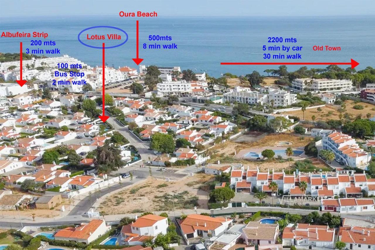 Lotus Villa, Albufeira Buitenkant foto